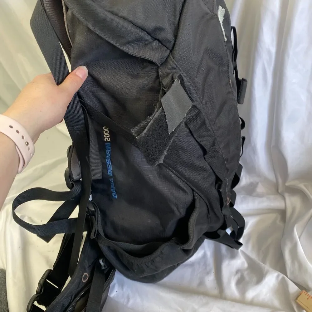Dana Design 2000 Black Internal Frame Backpack Hiking Outdoors Hiking Travel